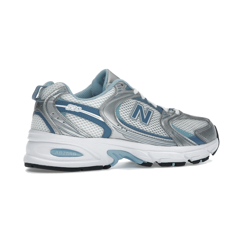 New Balance 530 Silver Metallic Heron Blue