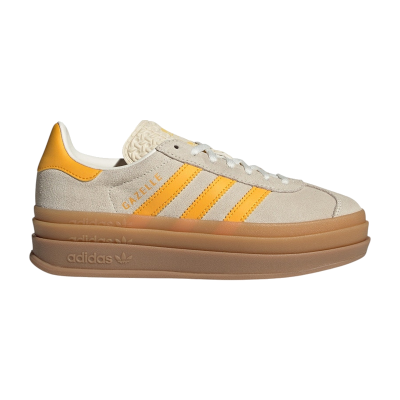 Adidas Gazelle Bold Wonder White Crew Yellow