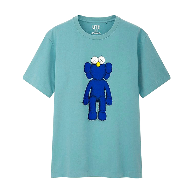 KAWS x Uniqlo Blue BFF Tee Green