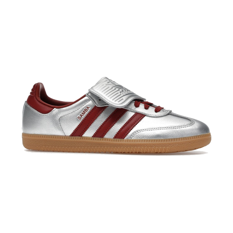 Adidas Samba LT Silver Metallic Ruby Gum