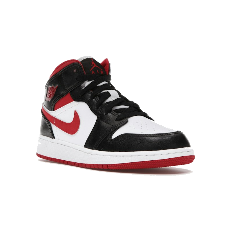 Air Jordan 1 Mid Gym Red Black White