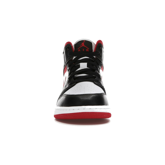 Air Jordan 1 Mid Gym Red Black White