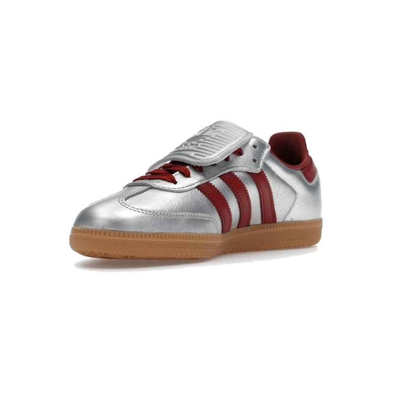 Adidas Samba LT Silver Metallic Ruby Gum