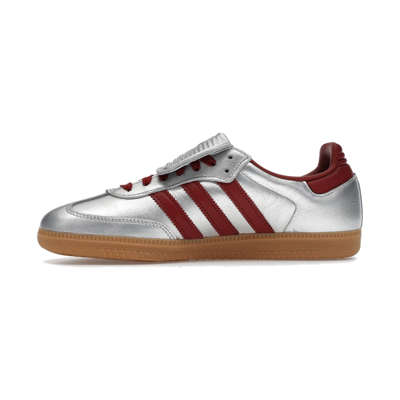 Adidas Samba LT Silver Metallic Ruby Gum