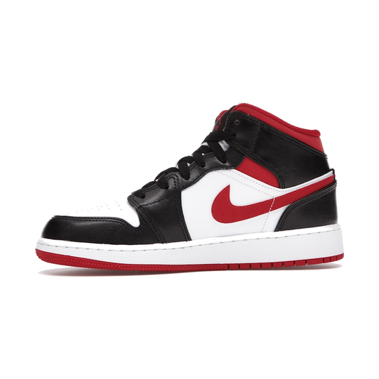 Air Jordan 1 Mid Gym Red Black White