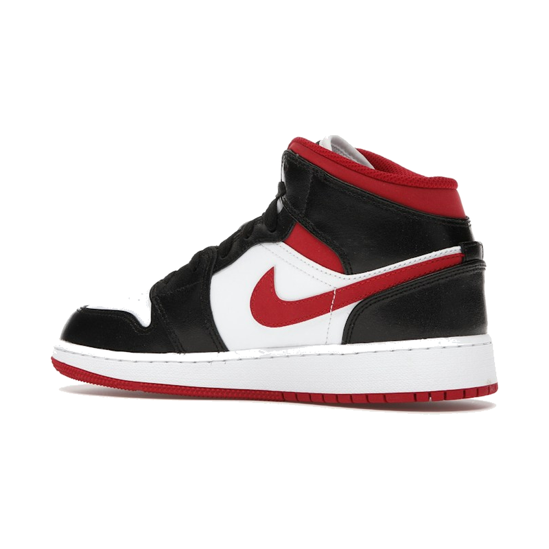 Air Jordan 1 Mid Gym Red Black White