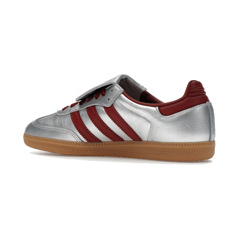 Adidas Samba LT Silver Metallic Ruby Gum