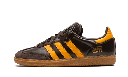 Adidas Samba OG Dark Brown Yellow - IG6174