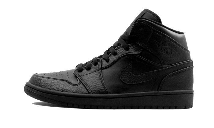 air-jordan-1-mid-triple-black-runstock