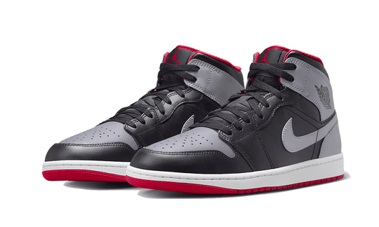 Air Jordan Air Jordan 1 Mid Black Grey Red - DQ8426-006