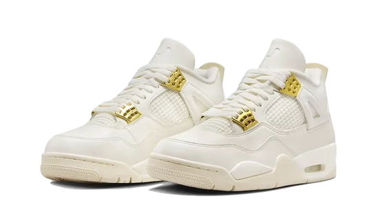 Air Jordan Air Jordan 4 Sail Metallic Gold - AQ9129-170