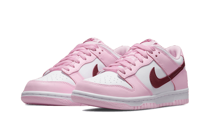 dunk-low-pink-red-white-sneakee-store