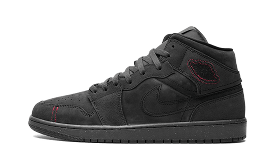 Air Jordan Air Jordan 1 Mid SE Craft Grey Red - FD8634-001